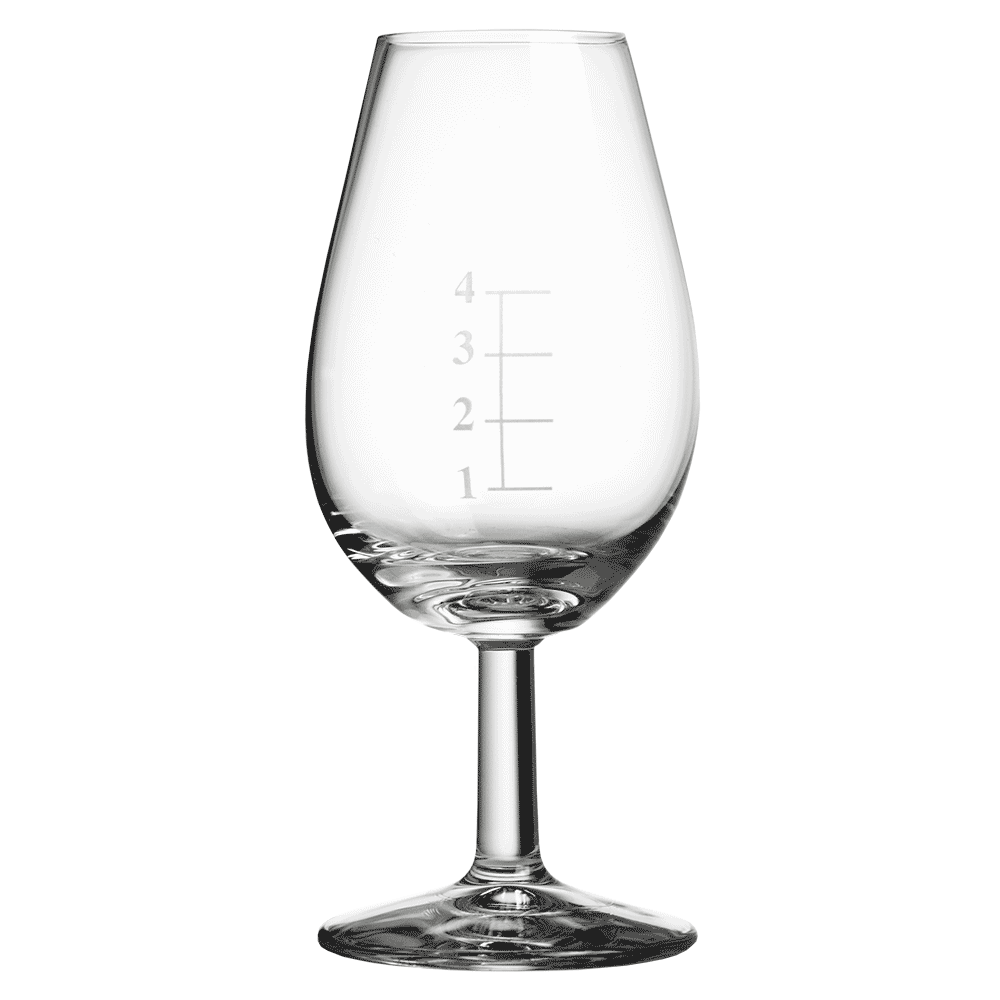 Vaso de Cata de Whisky de Destilería con Líneas de Calibre  - 14 cl