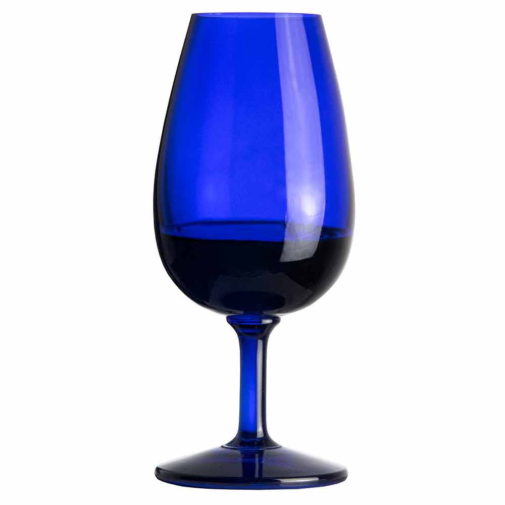 Vaso de Whisky Cata a Ciegas Azul Cobalto de Destileria- 14 cl