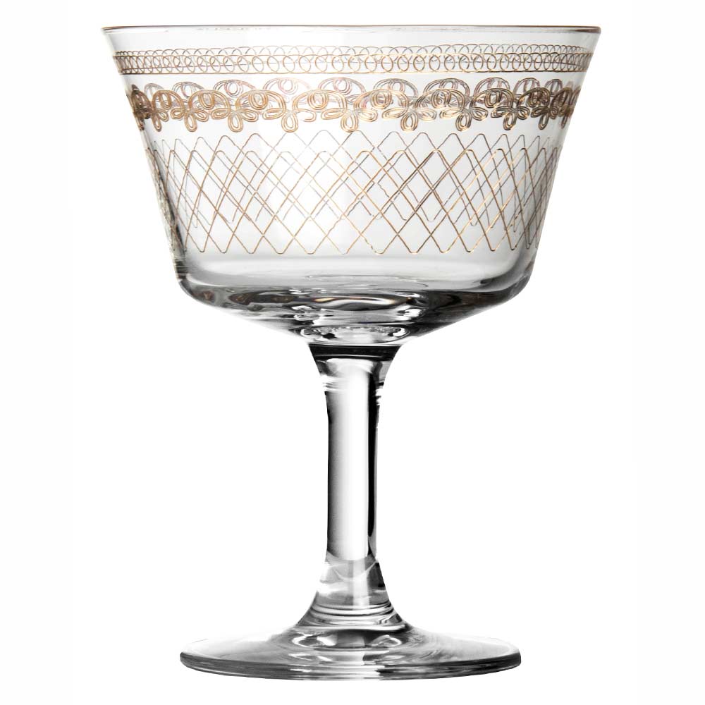 1910 Fizz Gold Cocktailglas Coupe 20cl