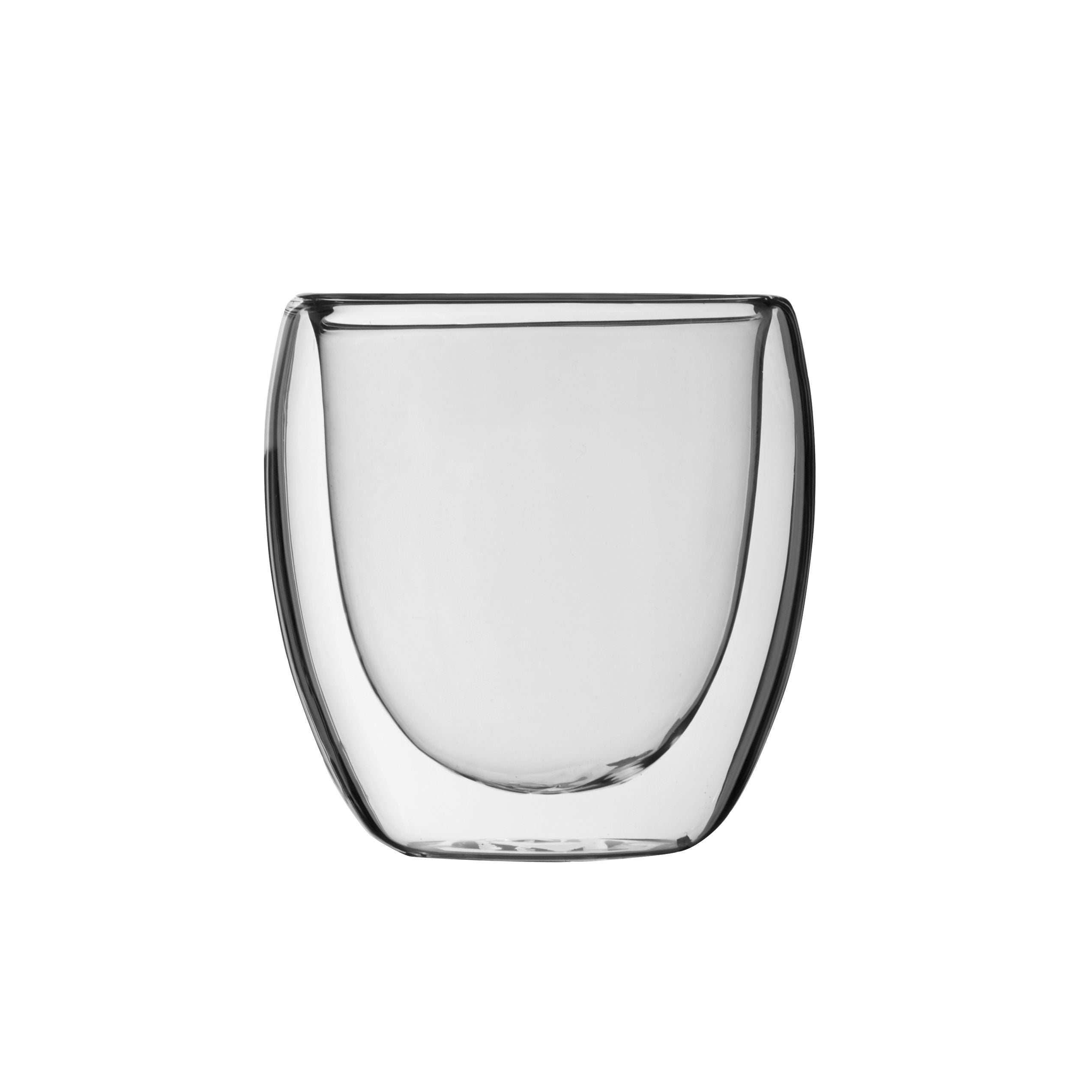 Vasos de Café Napoli Cortos de Doble Pared - 15 cl (caja de 2)